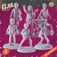 Stranger Things Weirder Stuff - Round 2 - POP MINIS 28mm 32mm Scale Miniatures