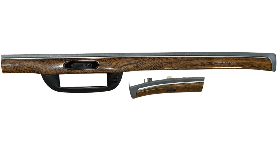 1998-2004 Mercury Grand Marque WOOD GRAIN Interior Dash Trim LEFT RIGHT OEM - Изображение 3 из 4