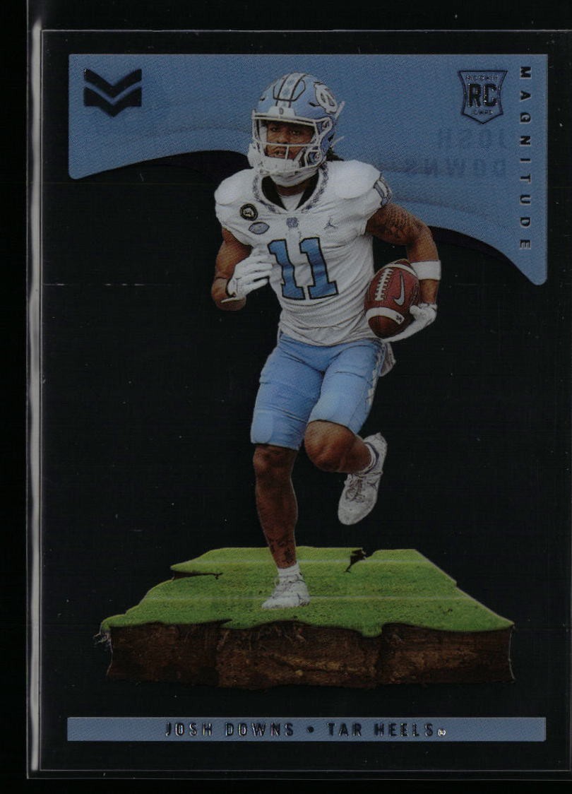 Josh Downs 2023 Panini Chronicles Draft Picks #6 Magnitude Rookie North Carolina