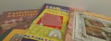 3 Volumes of Scrapbooking Books- Rubber Stamping for the First Time; Designer Sc