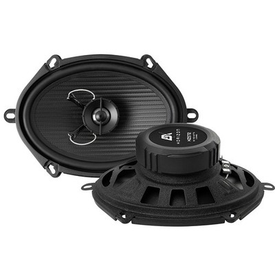 ESX Front/Heck Auto Oval Lautsprecher für LINCOLN Town Car 3.Gen. - 1998-2011