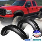 Fits 99-07 Ford F250 F350 Super Duty 4PC Black Sporty Pocket Rivet Fender Flares