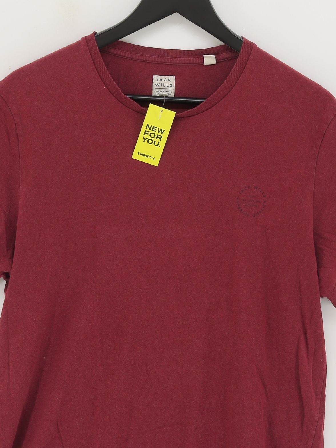 ALTRA T shirt uomo Jack Wills M marrone 100% altro basic