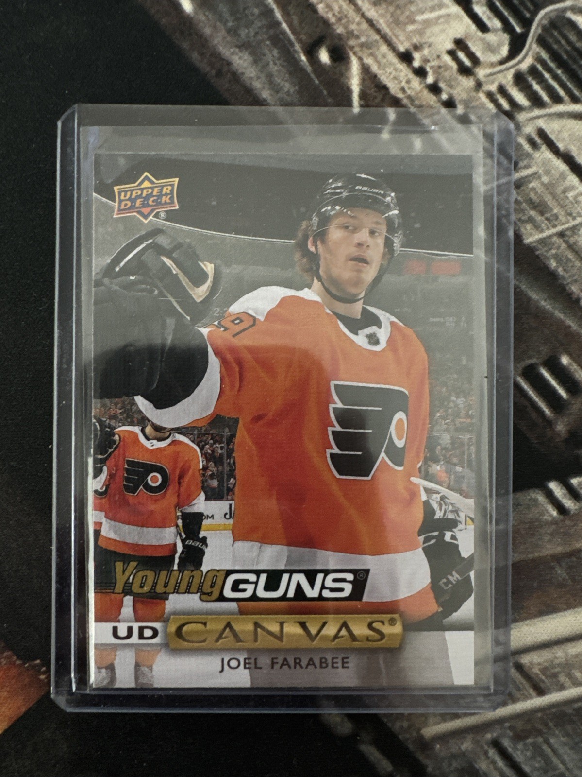 2019-20 Upper Deck - Ud Canvas Young Guns Joel Farabee #C230 (RC)