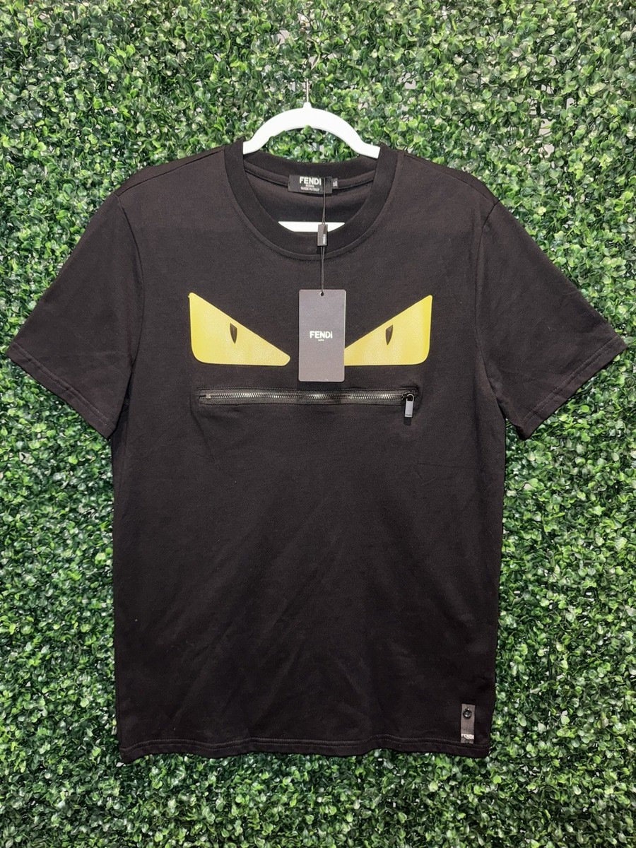 Fendi Roma Monster Eyes (Bag Bugs) T-shirt. NWT size XL | eBay