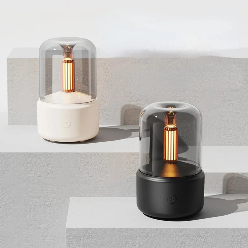 Essential Oil Diffuser LED Ultrasonic Aromatherapy Mist Humidifiers Home Decor-image
