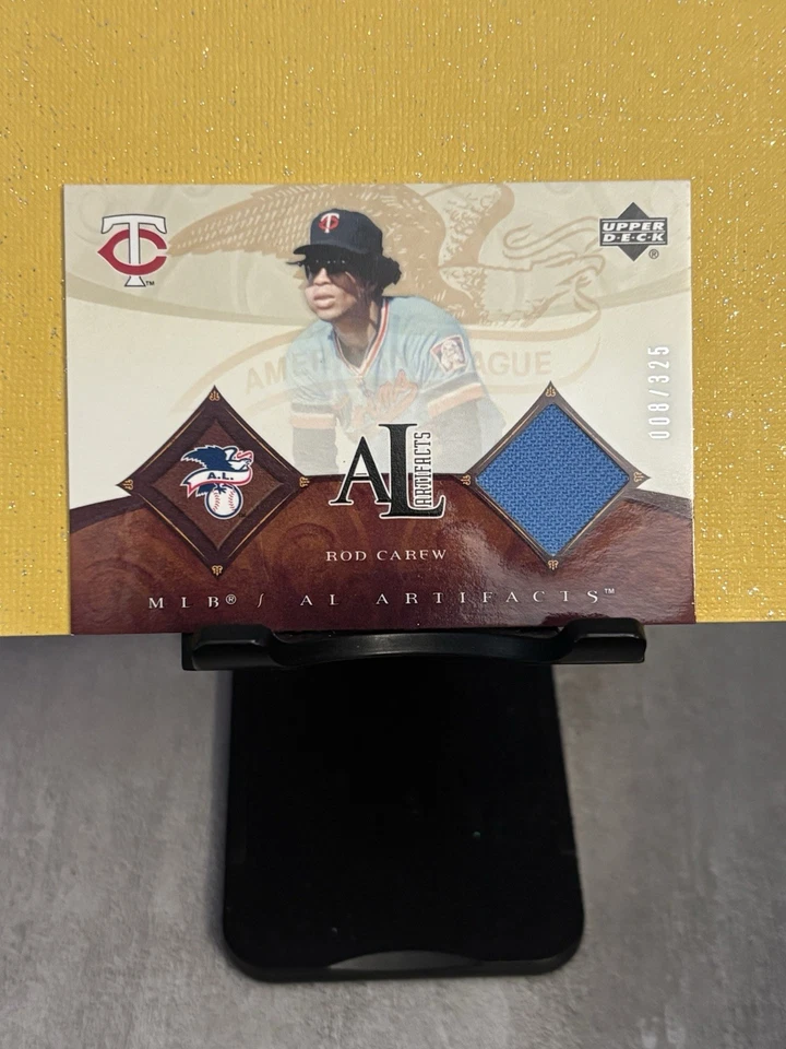 Upper Deck Artifacts 2005 - Al Artifacts Rod Carew #AL-RC/325 (MEM) Foto 2 de 4