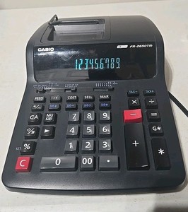 Casio FR-2650TM Printing Calculator - Tested