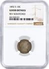1892-S Barber Dime — photo from another recent sale