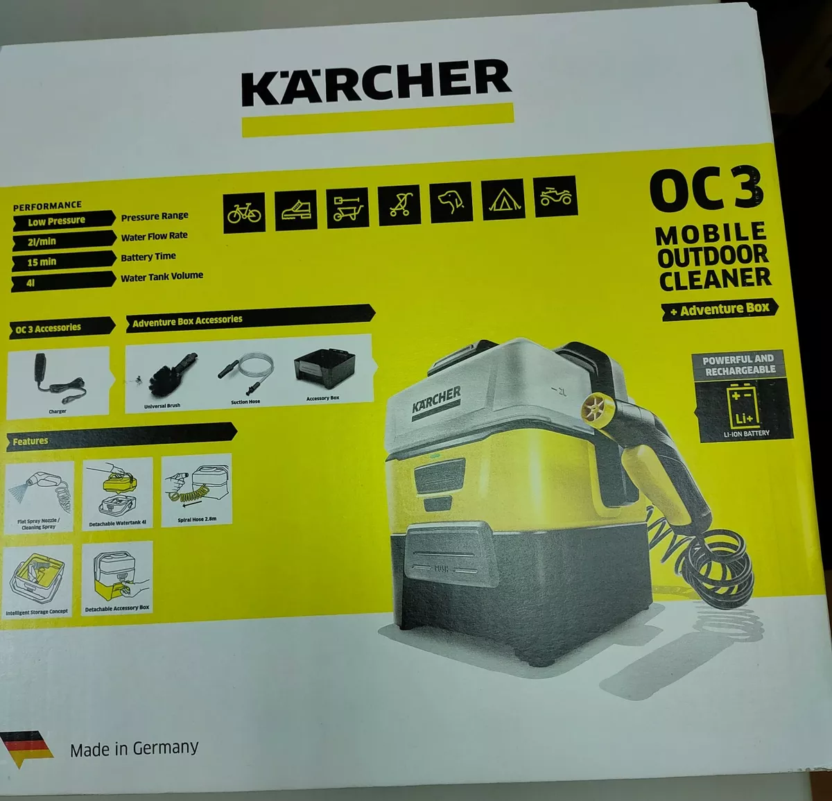 Review: Kärcher OC3 Portable Cleaner