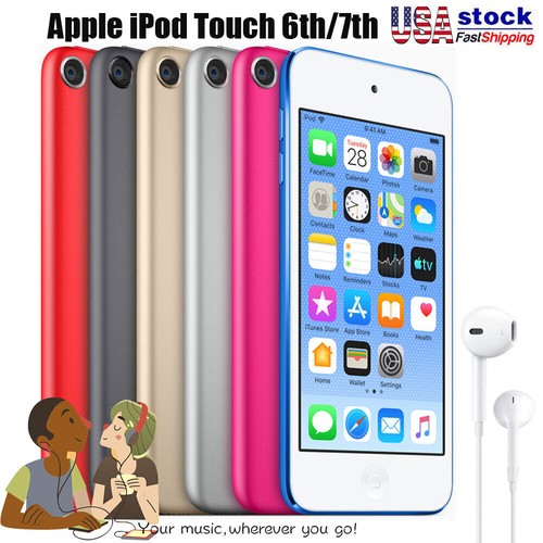 Apple iPod Touch 5th 6th 7th Gen 64GB 128GB 256GB MP3 Games Player All Color Lot - Picture 16 of 26