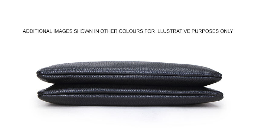 Small Plain Clutch Bag Purse with Wristlet Ladies Handbag Long Adjustable Strap - Picture 641 of 745
