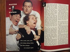 1959 TV Guide(THREE STOOGES/LARRY FINE/MO HOWARD/LISA LU/ANN SOTHERN/JOE DE RITA
