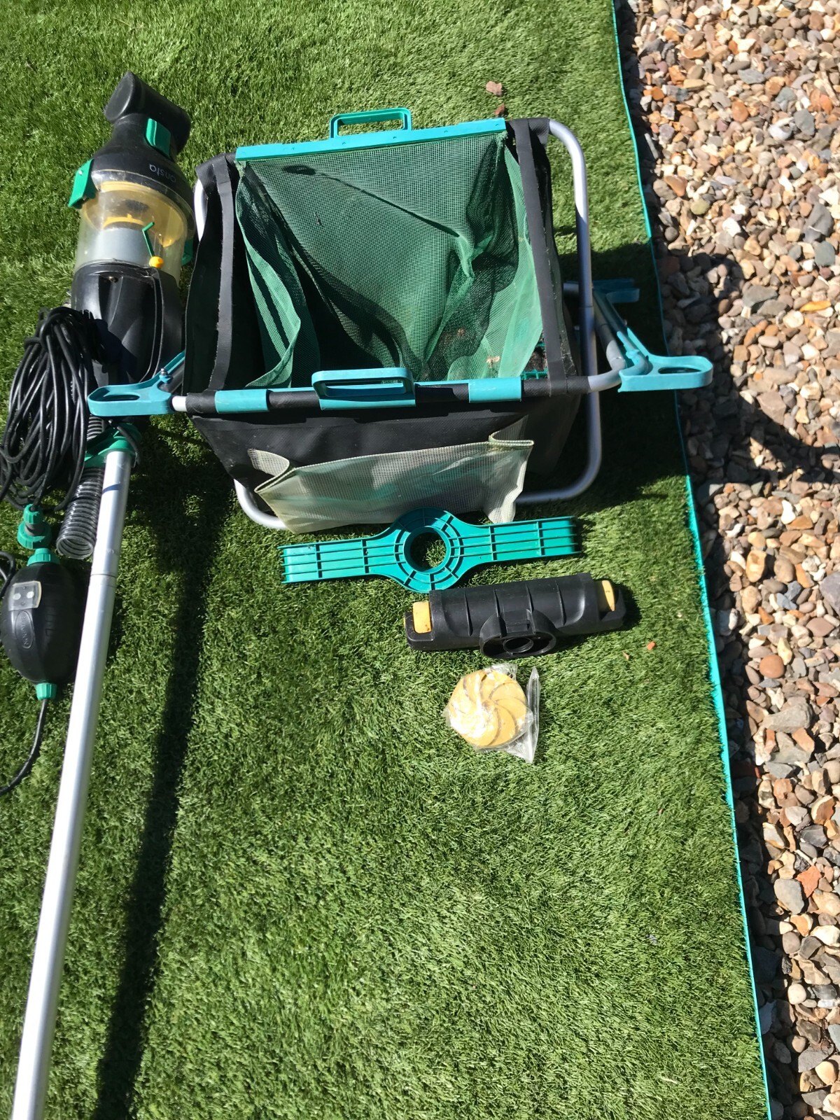 Blagdon Monsta KOI Pond Vacuum Cleaner System Complete Cleaning Leaves