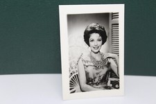 ACTRESS LORETTA YOUNG FACSIMILE SIGNED PHOTOGRAPH   PHOTO  2-1/4X3-1/2"