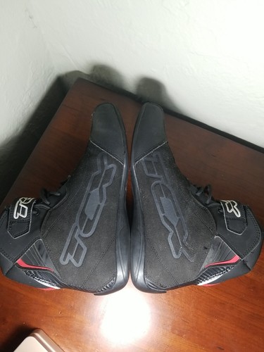 TCX XS Sport Motorcycle Shoes Boots Black US size 8 - Picture 4 of 11