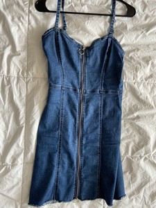 zara jeans dress