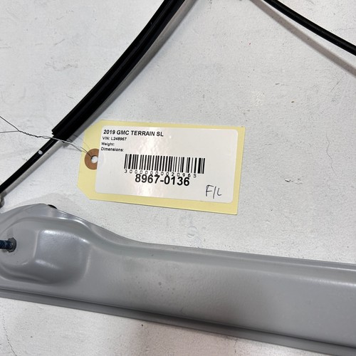 Front Left / Driver Door Window Regulator & Motor GMC Terrain 2018-2023 OEM - Picture 9 of 23