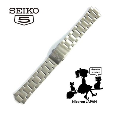 セイコー　ステンレスバンド　BELL-MATIC・5 SPORTS等　5本　中古 SEIKO 5 Replacement Band Belt Metal SNKD97 SNKD99 SNKE01 3358JB
