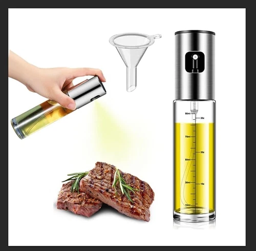2 Pack Oil Sprayer for Cooking Olive Oil Spray Bottle Spritzer, Food BPA Free