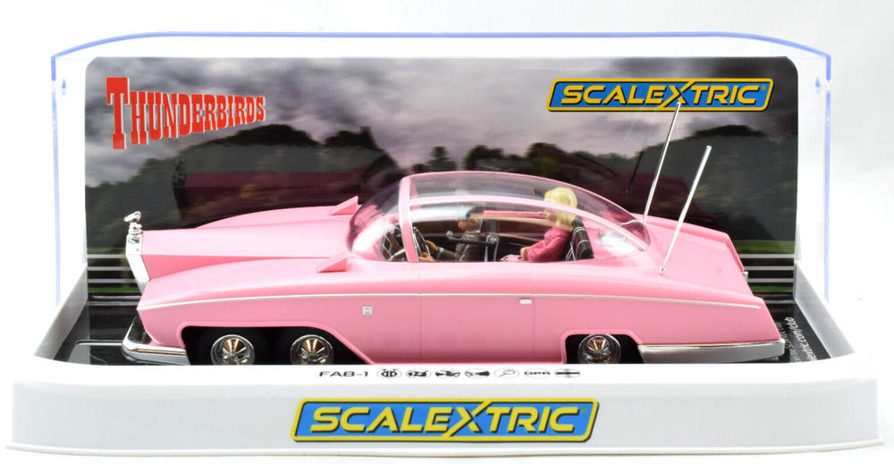 Scalextric Thunderbirds FAB-1 DPR W/ Lights 1/32 Scale Slot Car C4479