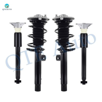 Set 4 Front Quick Complete Strut-Rear Complete Shock Kit For 2016-2018 BMW 340I