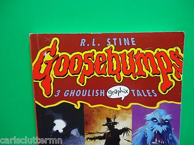 R.L. Stine Goosebumps 3 Ghoulish Graphix Tales Creepy Creatures