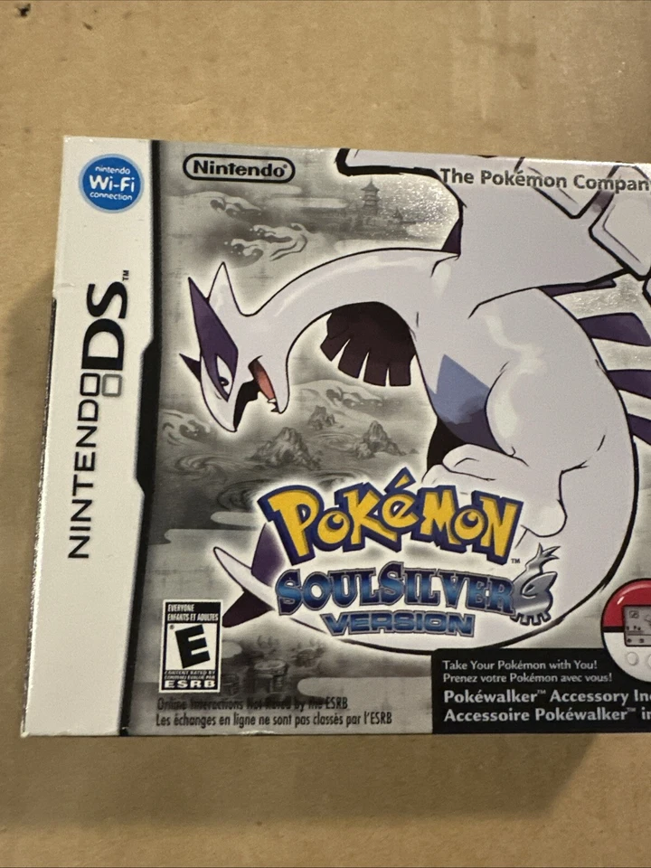 Pokemon Soul Silver Nintendo DS 2010 CIB + Big Box No Pokewalker - Image 2 of 4