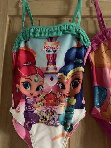 Girls Disney Swimming Swimsuit Costume Various Designs Ages 12/24m,2-3,4-5, 6-7 - Picture 5 of 10