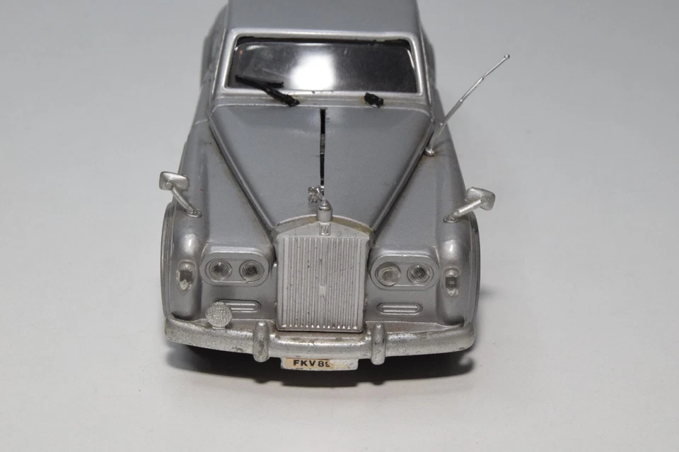 B68 1:30 POLITOYS S34 S 34 S-34 ROLLOS ROYCE SILVER CLOUD MET. GRIS EXC. COND. Foto 3 de 4