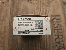 Bosch Rexroth Ball Trolley MNR: R166581420 KWD-020-FKS-C1-N-1