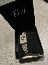 Exquisite Elvi Ladies Watch Boxed And Papers