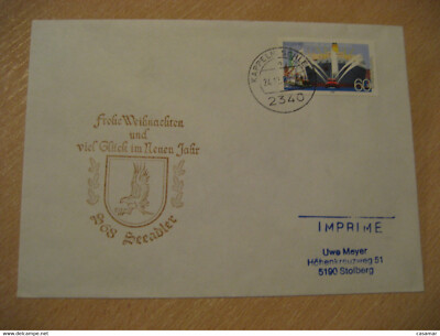 S68 Seeadler Sea Eagle KAPPELN 1989 Schnellbootgeschwader Speedboat Squadron Nav