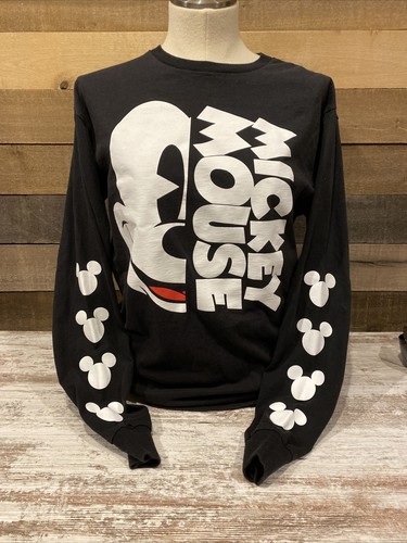 Disney Mickey Mouse Half Face Black 