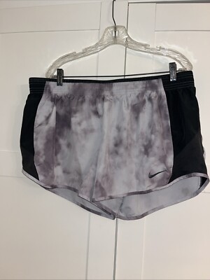 Nike Women s Dri-Fit tempo 3  liner Shorts XXL Gray