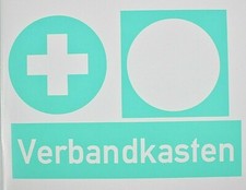 STENCIL SCHABLONE WW2 WWII GERMAN VERBANDKASTEN FIRST AID BOX for 35X19cm type