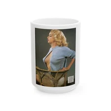 Eve Meyer #50 (Vintage Female Icon) White Coffee Mug