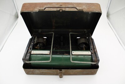 COLEMAN 523 CAMP MILITARY MEDICAL STOVE WITH ORIGINAL CASE VIETNAM