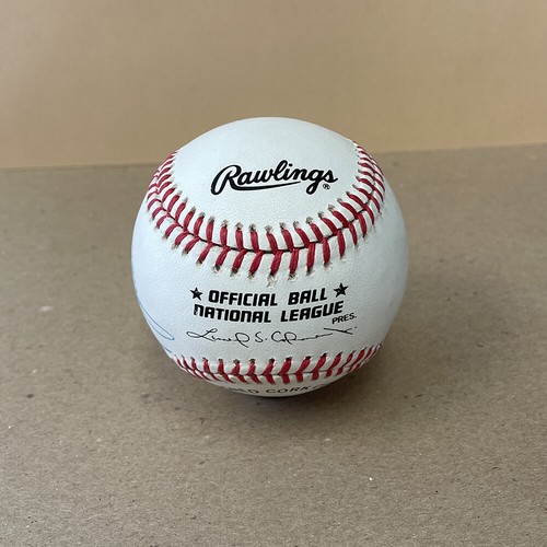 Rusty Staub NY Mets Expos Signed ONL Coleman Baseball Auto with B&E Hologram - Picture 2 of 2