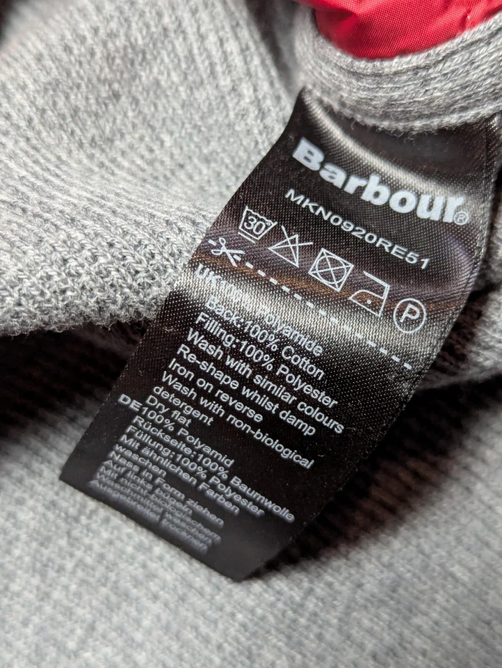 Chaleco Barbour Para Hombres Medio Clima Cómodo Esencial Chaleco Carbón Snap Foto 4 de 4