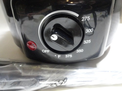 COOKS ESSENTIALS 1QT DEEP FRIER FONDUE POT XJ-2K960๐ - Picture 4 of 5