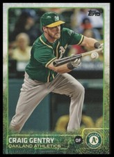 2015 Topps #183 Craig Gentry Oakland Athletics