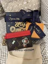 New Louis Vuitton Charms Card Holder Monogram Candy Vivienne Red Limited 2024