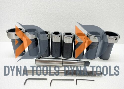 Lathe Tailstock Die Holder 10x Set MT2 Shank Holds 6 Metric & 4 Imperial Dies - Picture 3 of 11