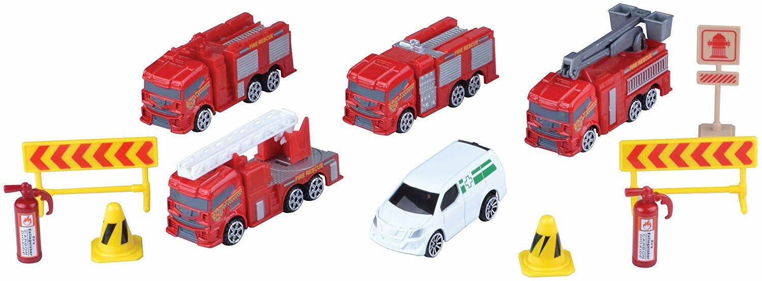 Driving Force Emergency Vehicle Playset