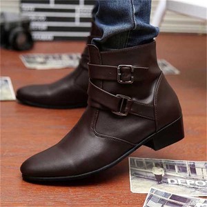 low buckle boots