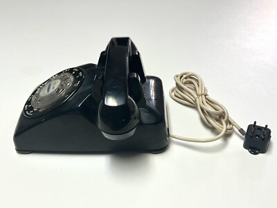 Vintage Western Electric Bell System C/D 500 Black Rotary Phone