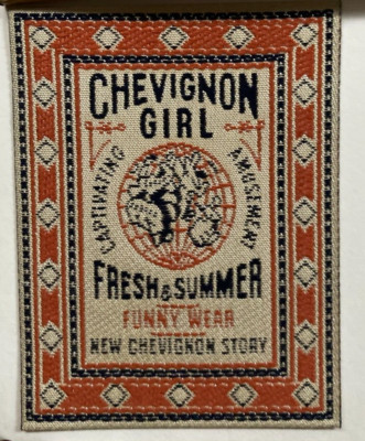 Chevignon Mädchen Fesh Sommer Kleidung Vintage 80er/90er Jahre bestickt Aufnä...
