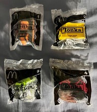 Tonka Trucks 2002 McDonald's Happy Meal Toys Complete Set Of 4 NIP