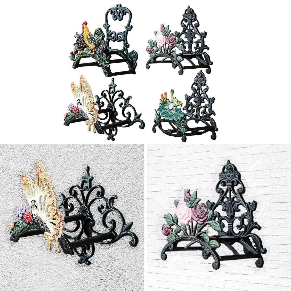 Garden Hose Holder Garden Hose Rack Funny Cast Iron for Home Yard